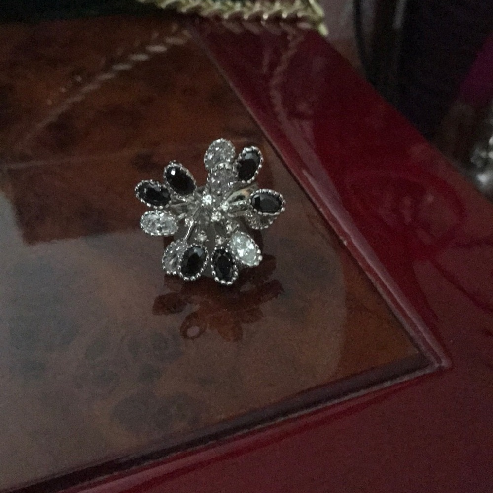 Silver plated ring